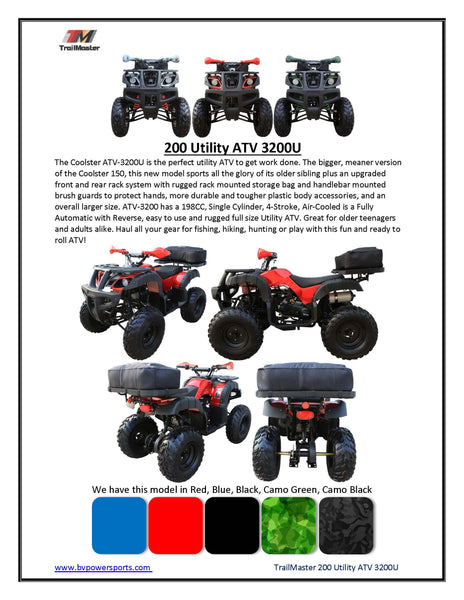 TrailMaster 3200U ATV