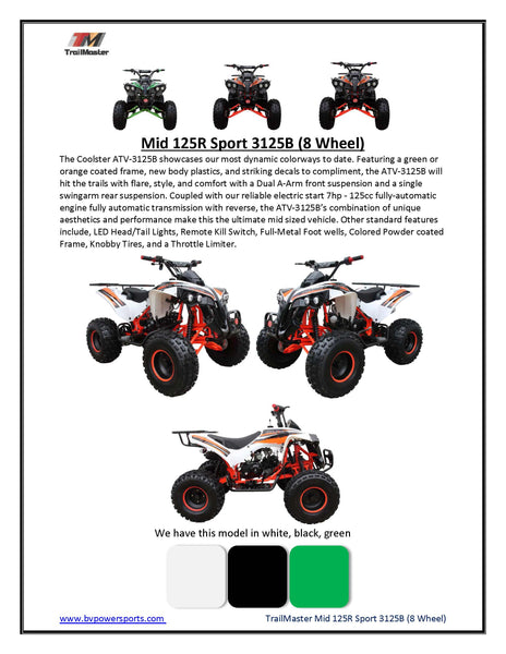 TrailMaster 3125B2 ATV